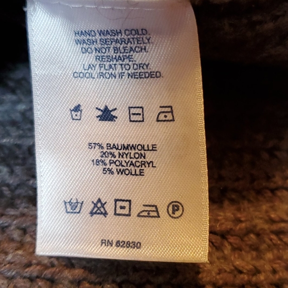 Lands End charcoal gray sweater size Small - Picture 7 of 8